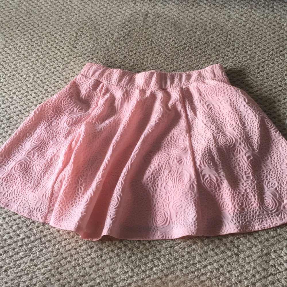 Xhilaration Textured Flare Skirt